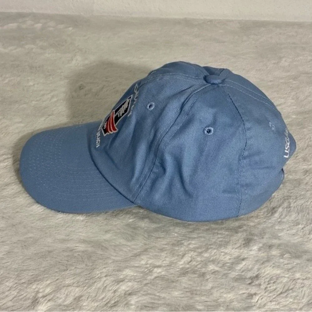 USGA US Open Golf Cap Pebble Beach 2019 Light Blue Adjustable Cotton Hat